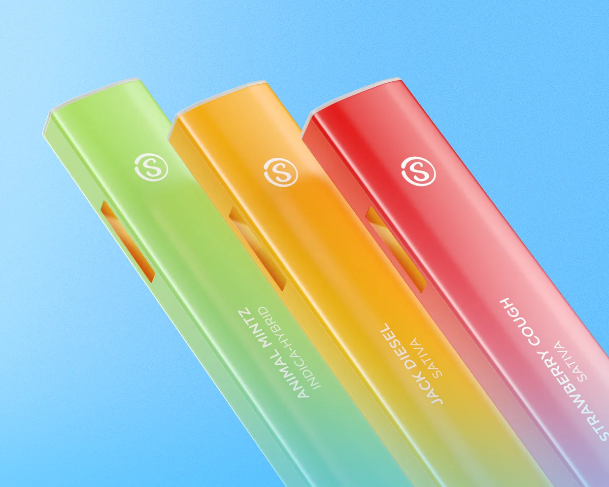 Sauce Essentials strain-specific live-resin all-in-one disposable